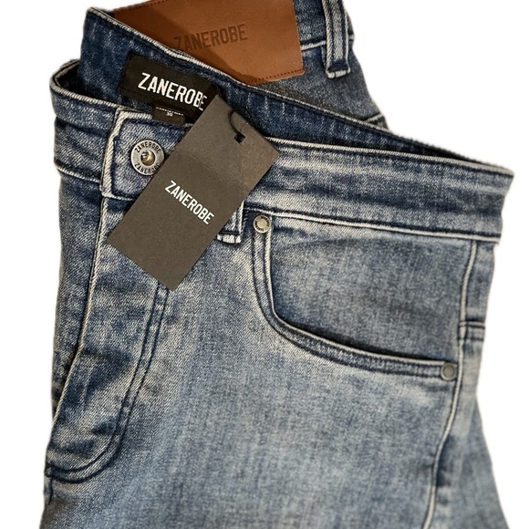 *NWT* Zanerobe - Joe Blow Worker Blue Denim Jeans in Size Mens 30 - Picture 9 of 16